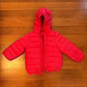 Amazon Kids Red Puffer Jacket